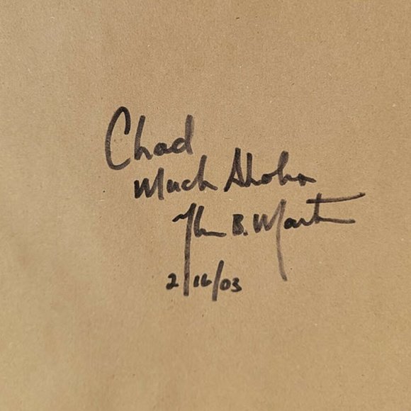 Framed Glenn Martin Art Print Hawaiian Legends SIGNED SURFER ART - Picture 7 of 7